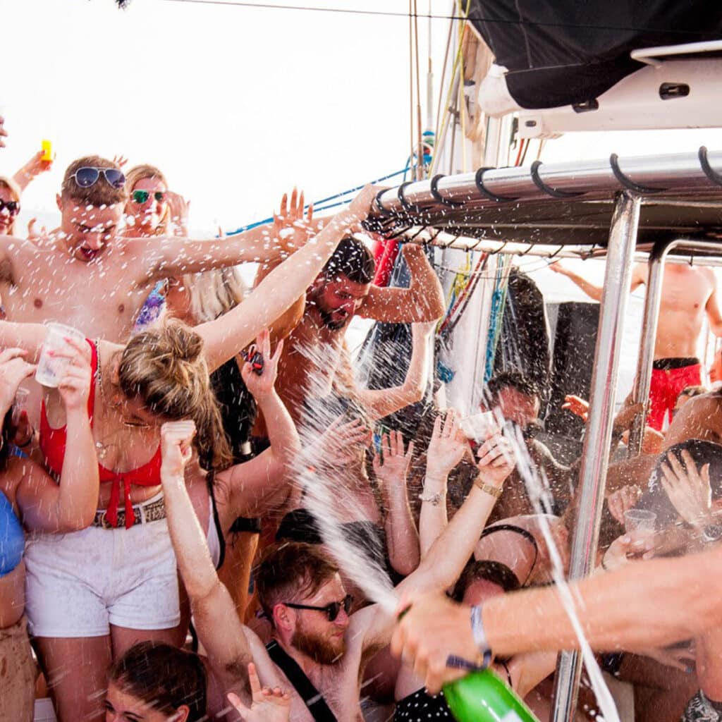 Tenerife Boat Party Champagne