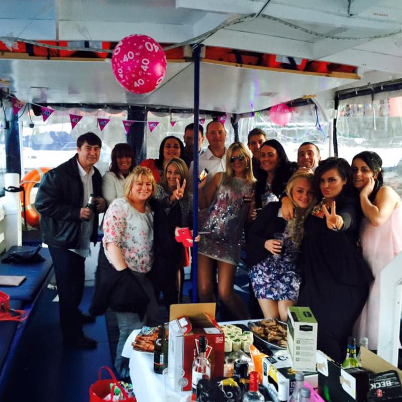 Liverpool birthday boat charter