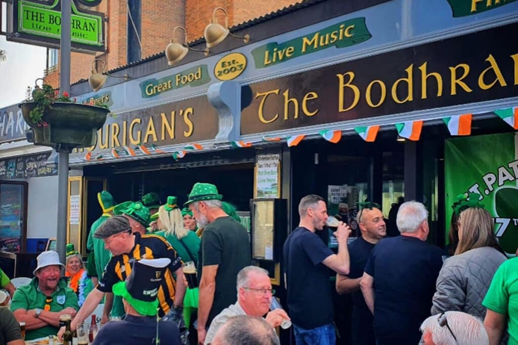 Bodhran Irish bar Benidorm