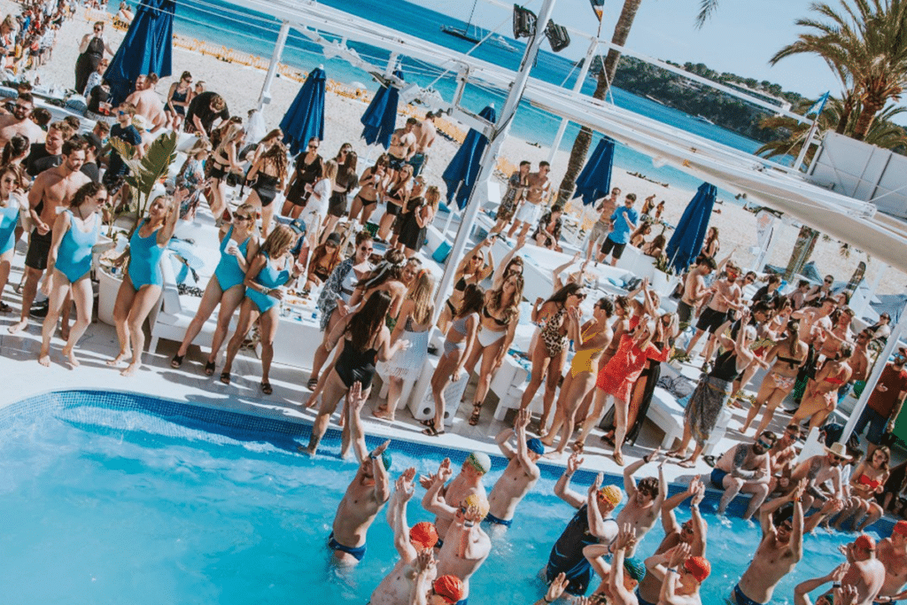 magaluf pool party