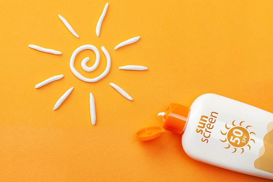 sun cream holiday protection